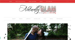 Desktop Screenshot of naturally-glam.com